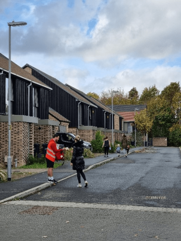 People in the street