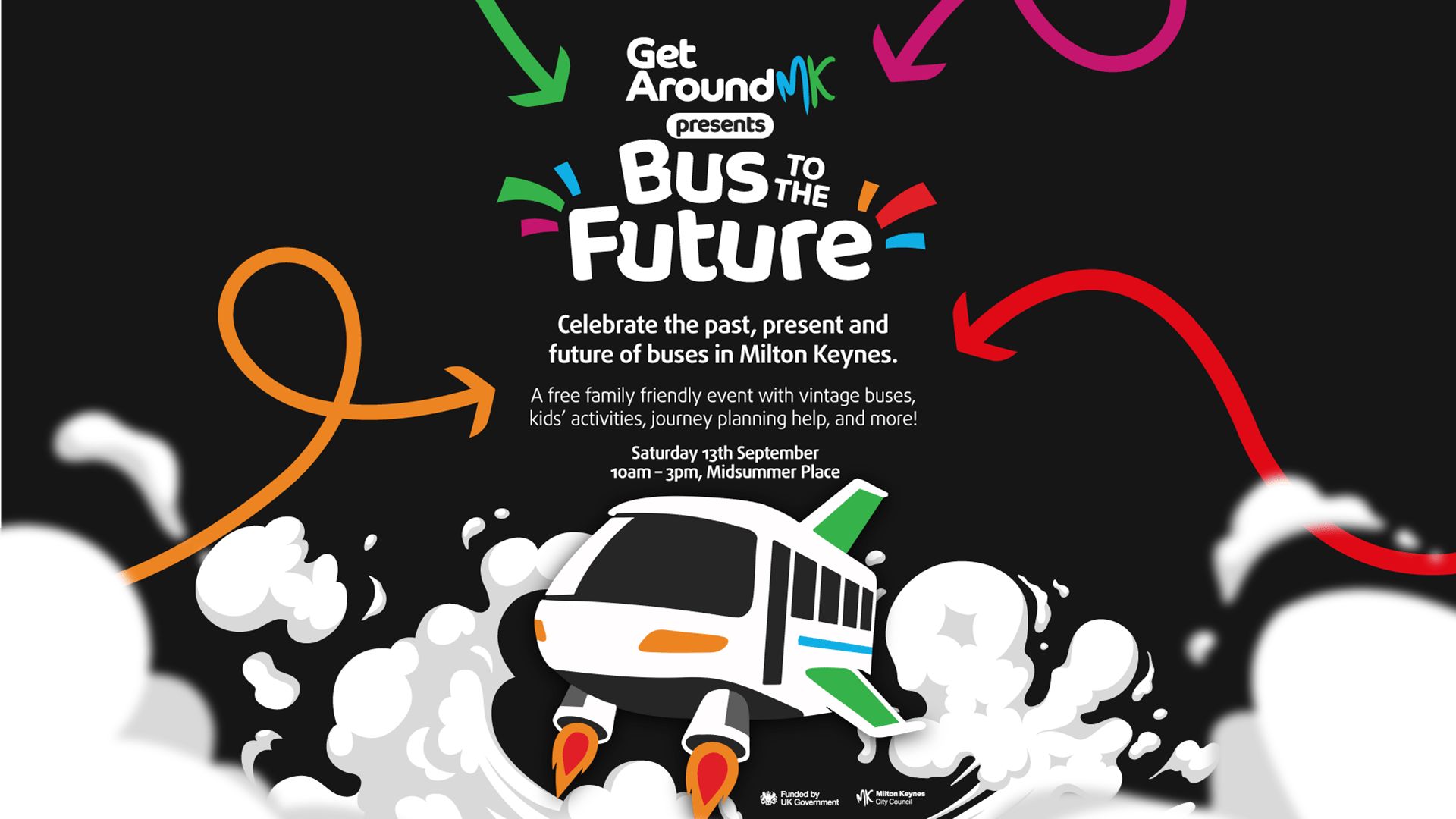 Bus to the Future event successfully drives into Milton Keynes