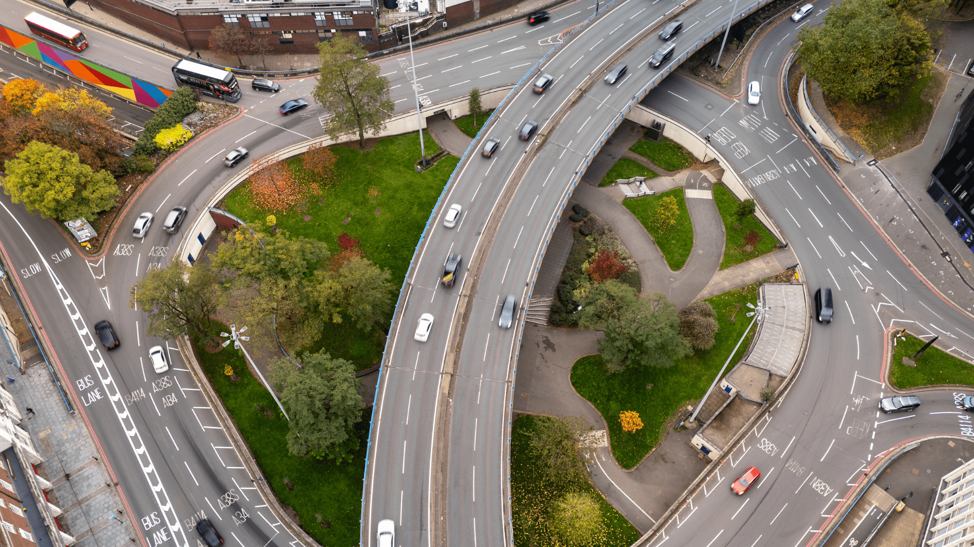 Street view from the above