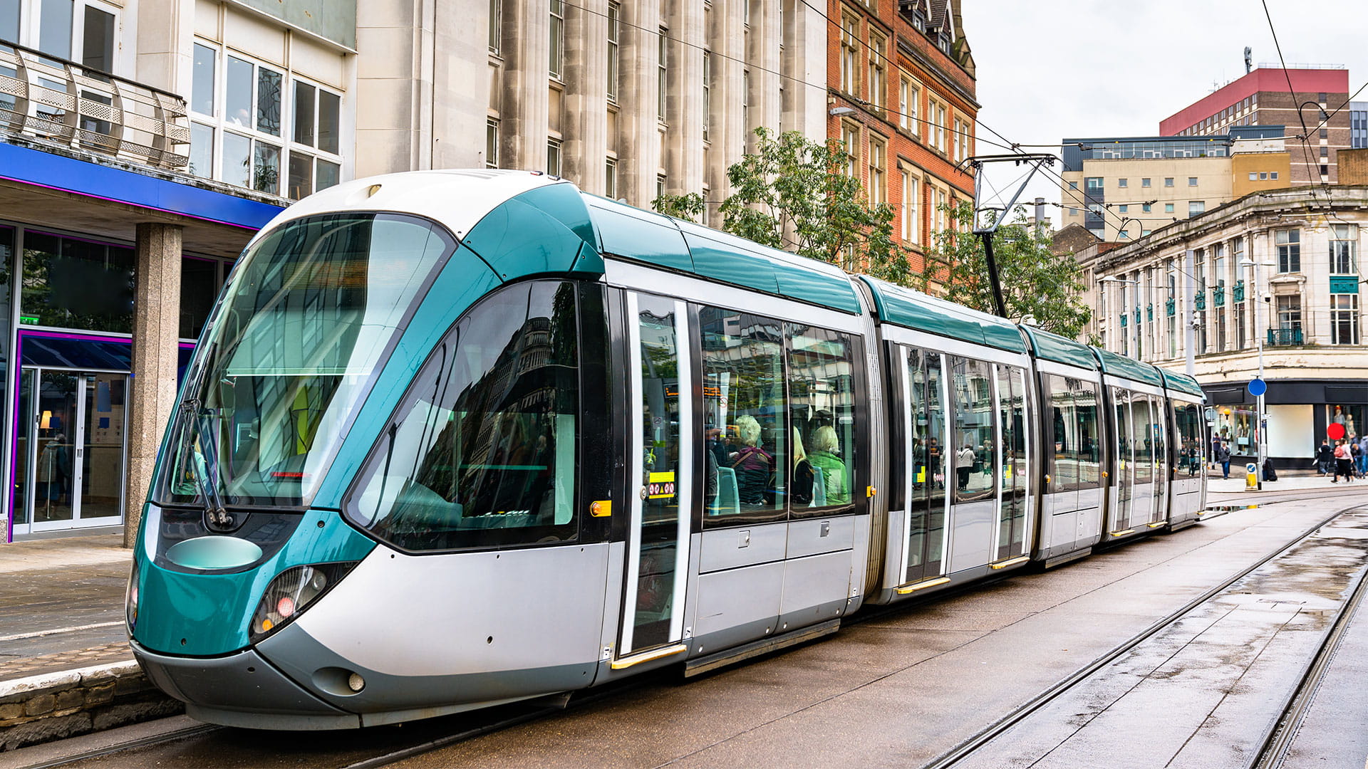 Tram in Nottingham